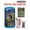 Blue, variant on M Buder Multifunctional Digital Multimeter 1999 Counts High-Precision AC/DC Voltage Current Tester with Blue Backlight LCD Display and Test Pens, Black Edition