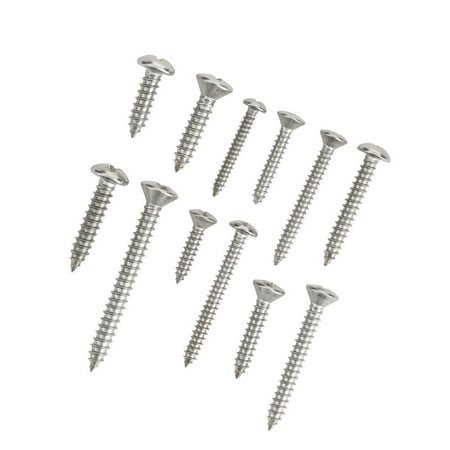 

Everbilt 216 Pcs Sheet Metal Screw Assortment Stainless Steel Self Tapping Assorted Screws Hardware