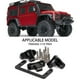 thumbnail image 2 of Vogacara Pedales de colisión lateral RCGOFFLOW, pieza de coche RC, pedales de colisión lateral duraderos para 1/10 Trx4 Crawler RC, accesorios Kits de construcción modelo, 2 of 6