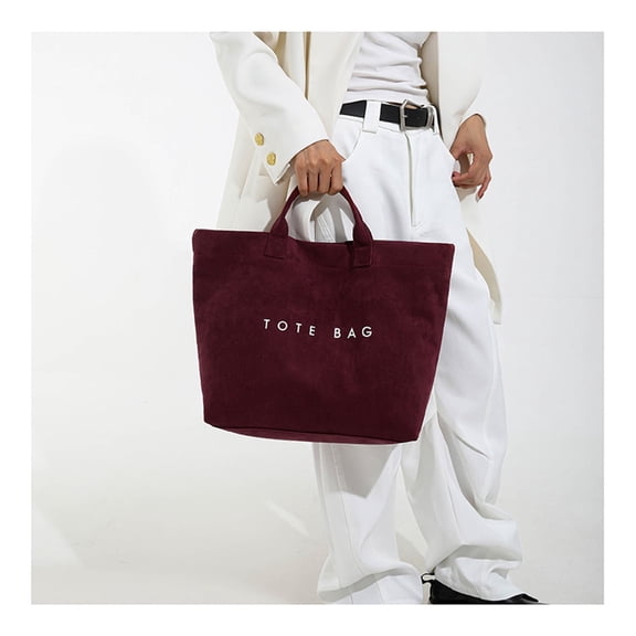 Fwttom Tote Bag for Women, Waterproof Large Capacity Work Bag & Tote Purse, Versatile Hand-carry Large Tote Bags for Women Makeup, Shopping, Travel, Work & Commuting