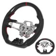 thumbnail image 4 of Steering Wheel Carbon Fiber Steering Wheel Finger Ridges Steering Wheel Car Modified Accessory Carbon Fiber Heated Steering Wheel Fit For   EcoBoost GT Shelby GT350 /GT350R, 4 of 8