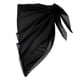 thumbnail image 2 of Gibobby mini faldas de mujer sexy Mujeres Sheer Wrap Cintura Falda Cubrir Falda Beach Wrap Bikini Shiny Wraps Cover Ups para traje de baño(Negro， S), 2 of 5