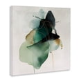 thumbnail image 2 of Stupell Industries Transitional Fluid Emerald Cascade Canvas Art, 17 x 17, by Svetlana Aleynikova, 2 of 8