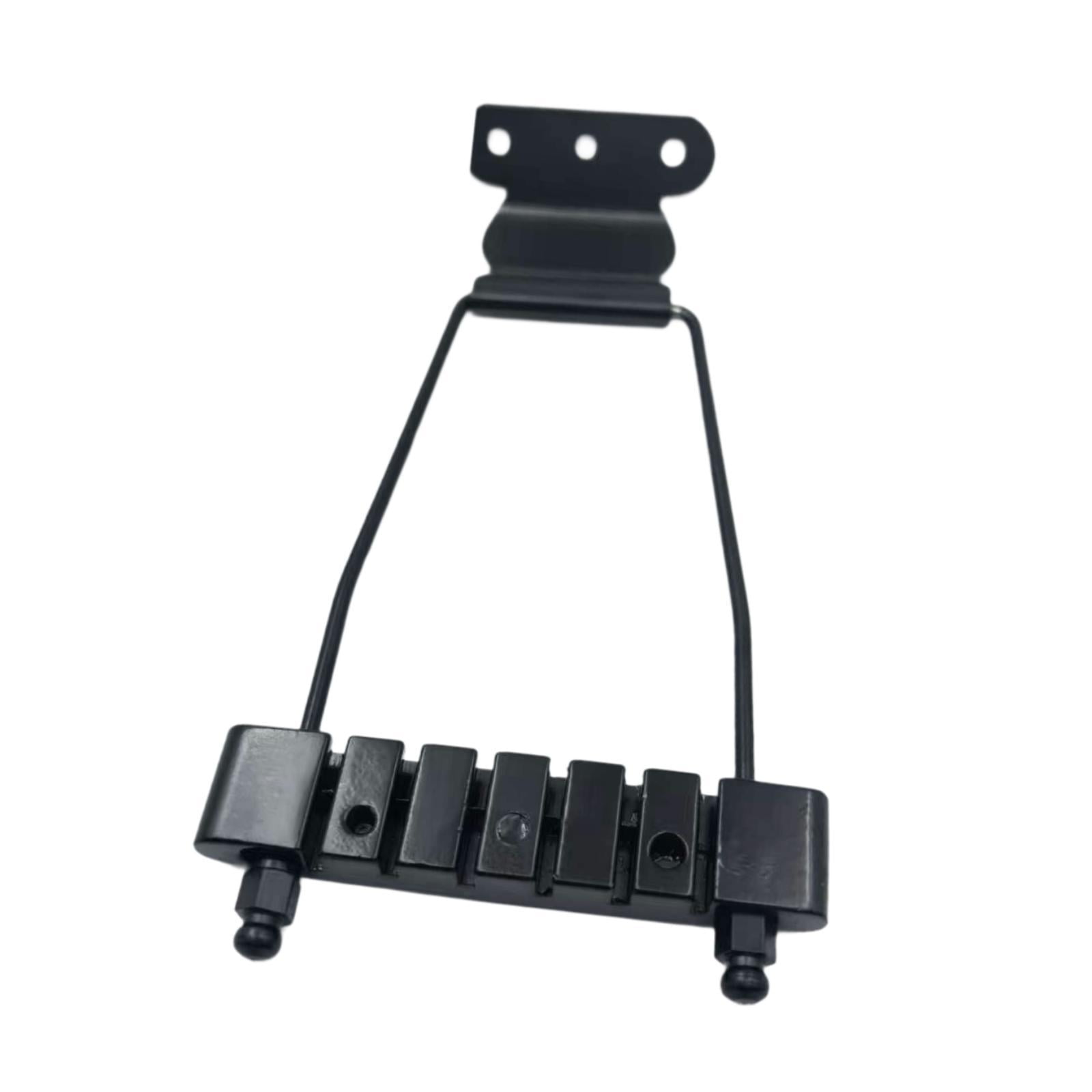 Tailpiece Bridge Guitar Pull Board Stable Metal Design Compatible with Semi Hollow Body Jazz Guitar