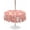 Coral Pink, White, Peach, variant on Outdoor Tablecloth with Umbrella Hole for Patio/Picnic/Party/Camping, Green Starfish Coastal Waterproof Table Cloth Round Cover Washable, Shell Conch Coral Nautical Summer (Dia 60")