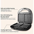 thumbnail image 2 of 3-in-1 Snack Maker - Deep Fill Waffle Iron With Three Baking Trays 26-27s, 2 of 5
