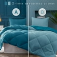 thumbnail image 2 of Multi Color 2-Tone Reversible Comforter Set, 2 of 5