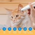 thumbnail image 2 of Pet Precision Trimmer, Multifunctional Grooming Clipper for Dogs & Cats, Waterproof Rechargeable Razor with LED Light for Paws, Ears, Face & Sanitary Areas, 50dB Quiet Trimmer, 2 of 9