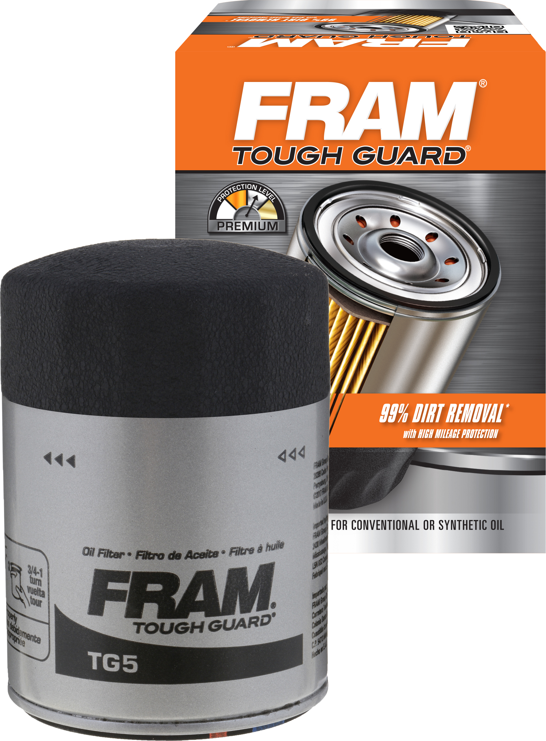 FRAM Tough Guard Oil Filter, TG5