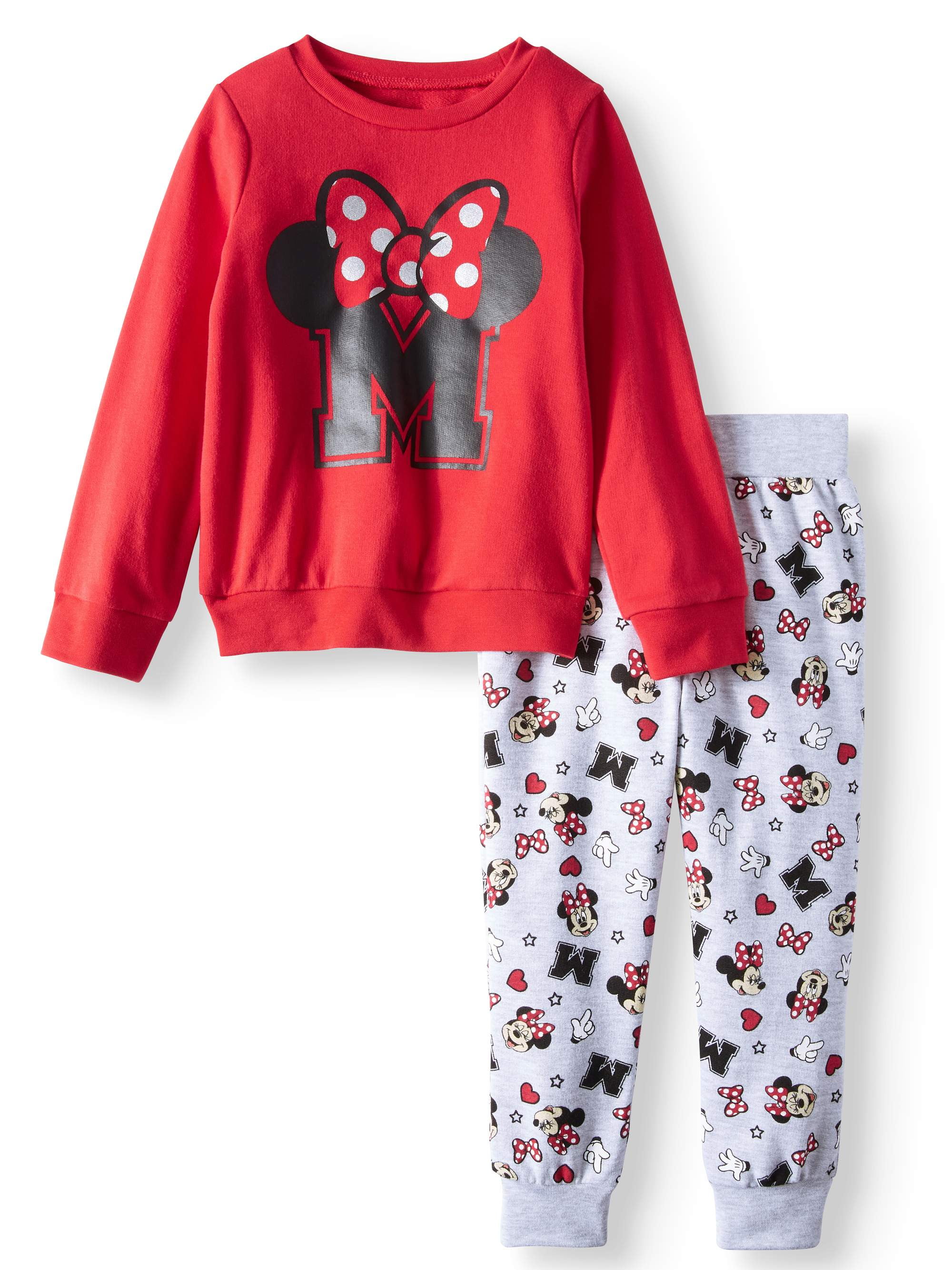 minnie mouse jogger set