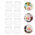 thumbnail image 4 of 24 Pcs Pots à Bonbons Transparents en Forme de Citrouille Pot à Biscuits Contenant de Rangement pour Bonbons d'Halloween, 4 of 9