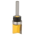 thumbnail image 4 of T-Shaped Carbon Steel Router Bit for Woodworking - 1/4 Inch Shank, 3/4 Inch Cutting Diameter, 20 Model - Ideal for Wood Slotting and Trimming with 65mm Full Length, Precision-Machined Durable Flush, 4 of 6