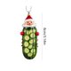 thumbnail image 4 of Colgante de Árbol de Navidad Decorativo Acrílico Multifuncional, Lindo Mini Pepino Navideño., 4 of 7