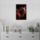 thumbnail image 1 of Cyber Skull, Neon Rebellion, 60x90 cm, 1 of 2