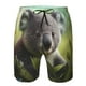 thumbnail image 3 of Fotbe Daisy Koala Trajes de Baño Estampados para Hombre, Shorts de Verano de Secado Rápido, Ropa de Playa, Bañadores-X-Large, 3 of 6