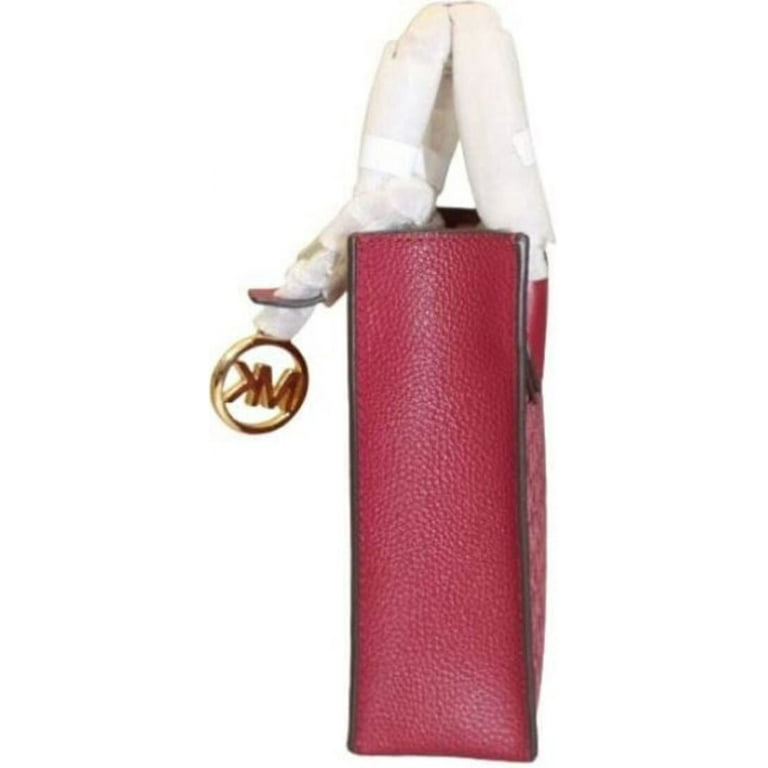 Michael Kors Mercer XS Mulberry Signature PVC North South Shopper