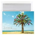 thumbnail image 5 of Masterpiece Studios Warmest Wishes 16-Count Christmas Cards, Decorated Palm Tree, 7.87" x 5.62" (919700), Decorated Palm Trees, 5 of 5
