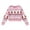 Pink, variant on IWEMEK Girls Winter Sweaters Comfy Casual Crew Neck Knitwear Loose Fitting Long Sleeve Pullover Snowflake Xmas Red Tops