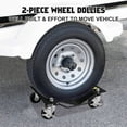 thumbnail image 3 of M optimized Car Dollies Set of 2, Car Wheel Dolly for Garage Moving Car, Vehicle Dolly Heavy-Duty for Motorcycles, Disabled Units, Trucks, Dirt Bike, Trailers, 3 of 8