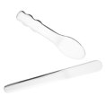 thumbnail image 4 of BESTOYARD Mini Metal Cosmetic Spatula Set 2pcs Reusable Skincare Applicators for Cream Lotions and Moisturizers, 4 of 8