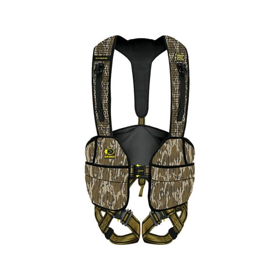 Hunter Safety System Hybrid Harness w/Elimishield, Mossy Oak Bottomland, Large/Extra Large