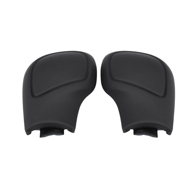 2 cubiertas laterales de cuero sintético para pomo de cambio de marchas para Passat CC Jetta Golf 6 GTI MK6