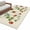 Off White, variant on 2x3 Ft Entryway Area Rug, Ladybugs Eucalyptus Kitchen Rug Runner Washable Floor Mat, Spring Botanical Leaves Green Non Slip Indoor Door Mat Throw Carpet for Bathroom Living Room Bedroom