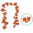 thumbnail image 1 of Coofit 7.55ft Artificial Vine Decorative Fashion Faux Maple Garland Artificial Garland, 1 of 7