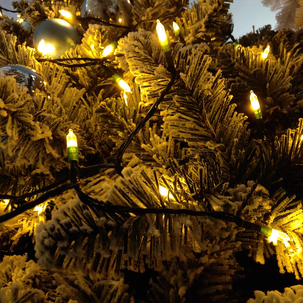 Loende 50 LED Battery Operated String Lights, 18ft Warm White photo 4