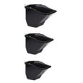 thumbnail image 1 of Little Giant 20 Quart Plastic Flat Back Livestock Feed Bucket, Black (3 Pack), 1 of 4