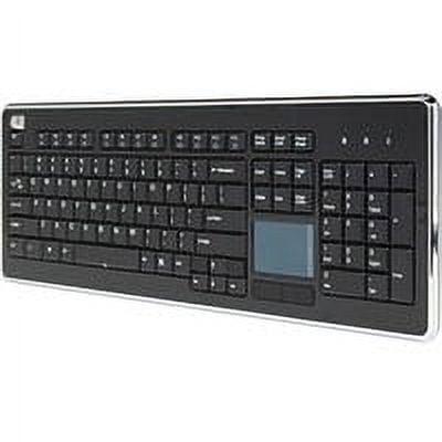 Adesso Wireless Full Size Touchpad Keyboard (WKB4400UB)