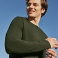 thumbnail image 5 of Jockey Men's Made2Fit Long Sleeve Crew Neck T-Shirt, 5 of 6