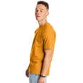 thumbnail image 3 of Hanes Beefy-T Unisex Short Sleeve T-Shirt Gold L, 3 of 6