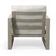 thumbnail image 7 of Steve Silver Dalilah Gray 29" Aluminum Patio Arm Chair, 7 of 7