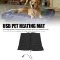 thumbnail image 3 of USB Pet Electric Heater Blanket, Soft Washable Enhanced Comfort USB Pet Heating Mat 34 To 45 degrees Celsius  Foldable  for Winter, 3 of 7