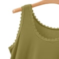 thumbnail image 7 of Ltctricy Womens Sleeveless Pajama Tops Lace Crew Neck Sleep Tank Tops Casual Loose Fit Loungewear Summer Clothing, 7 of 7