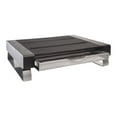 thumbnail image 2 of Rolodex® Mesh Workspace Monitor Stand With Drawer, Black/Silver, 2 of 3