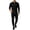 h1_Black, variant on Zormilly Track Suits Mens Quarter Zip Pullover Elastic Waist Joggers Lounge Set with Pockets Casual Two Piece Outfits Sets, M-3XL