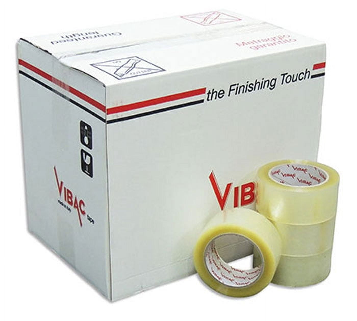 UOFFICE 2" x 110 Yds, 1.7 Mil, 36 Rolls Per Case, Clear Acrylic Packing Tape