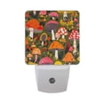 thumbnail image 5 of Yayeee LED Plug in Night Light for The Home with Auto Dusk to Dawn Light Sensors, 2 Pack, Vibrant Mushroom, 5 of 5