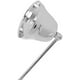 thumbnail image 2 of Lámpara de vela de acero inoxidable (plata) ER, 2 of 5