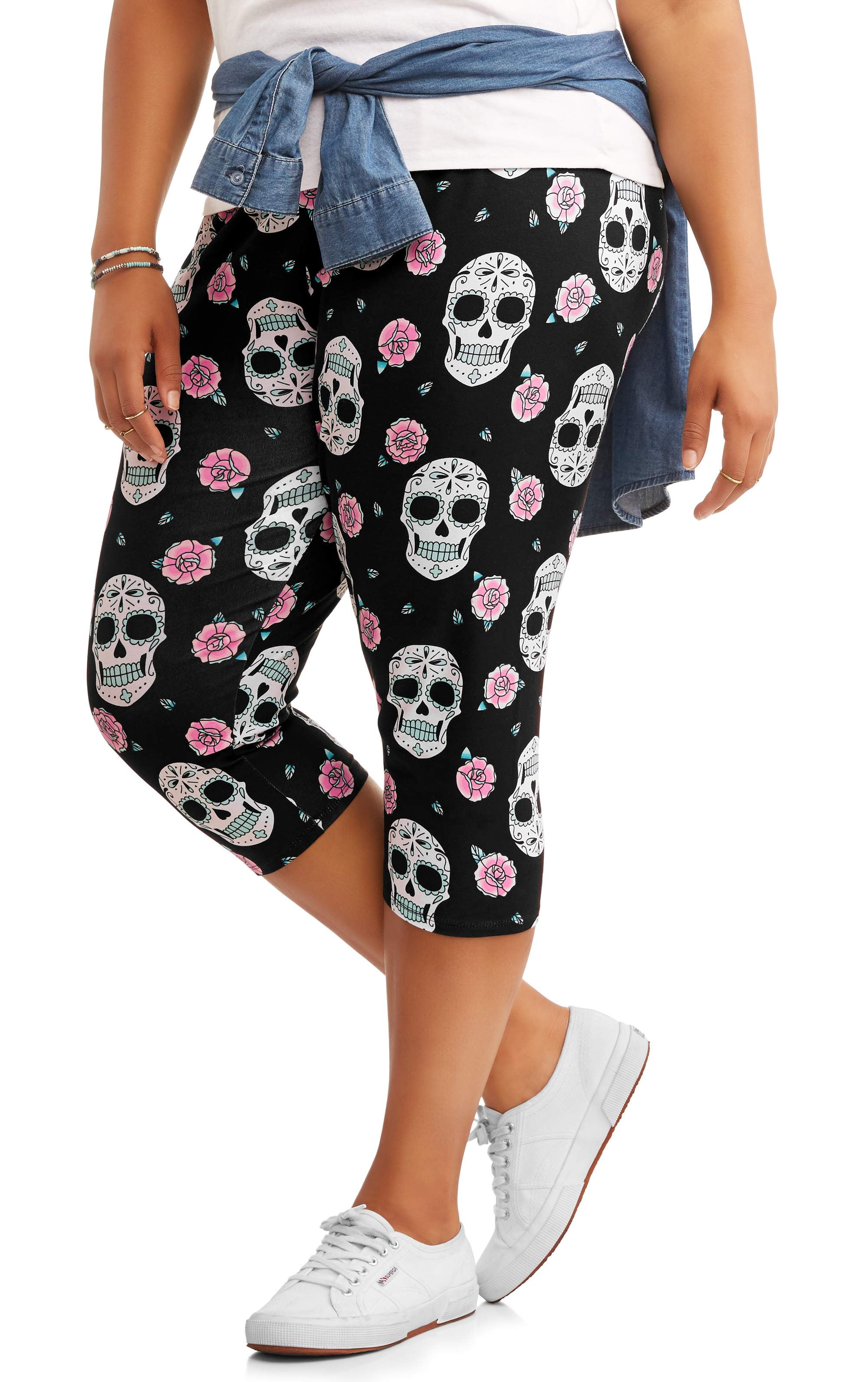 Walmart No Boundaries Capri Leggings 