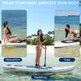 thumbnail image 2 of Tabla SUP Inflable con Accesorios Premium SereneLife, Diseño Ancho y Estable con Almohadilla EVA Antideslizante para Adultos y Jóvenes de Todos los Niveles, 2 of 7