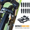 thumbnail image 3 of Manguera de freno V 50 Uds bicicleta de goma V manguera de freno MTB ciclismo cubierta a prueba de polvo sistema de frenos Hugtrwg Para estrenar, 3 of 7