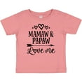 thumbnail image 3 of Inktastic Mamaw and Papaw Love Me Girls Baby T-Shirt, 3 of 5