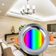 thumbnail image 5 of Luz de techo LED inteligente Apalfuy multicolor Downlight Control Wifi 7W AC 85-265V plateado, 5 of 8