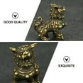 thumbnail image 4 of Qumonin Pair of Wealth Prosperity Fu Foo Dogs Feng Shui Statues, 4 of 5