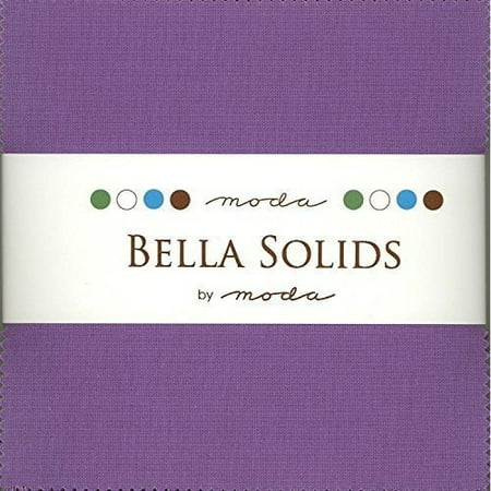 Hyacinth Pack - Bella Solids Hyacinth Charm Pack 42 Squares 5