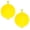 Chartreuse, variant on Eagle Claw Float Round Foam Weighted Snap-On Chartreuse 2ct 11/2'