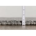 thumbnail image 2 of Dalyn Gorbea Shag Area Rug GR1 Gr1 Pewter Pewter Casual Fluffy 2' 3" x 7' 6" Rectangle, 2 of 2
